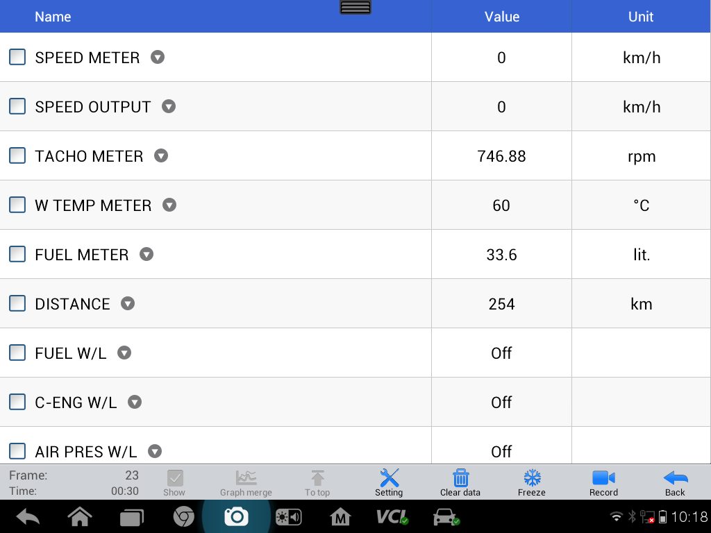 Cluster preview